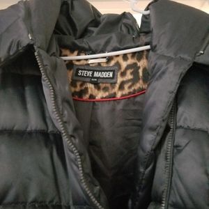 Steve Madden pleated bubble jacket